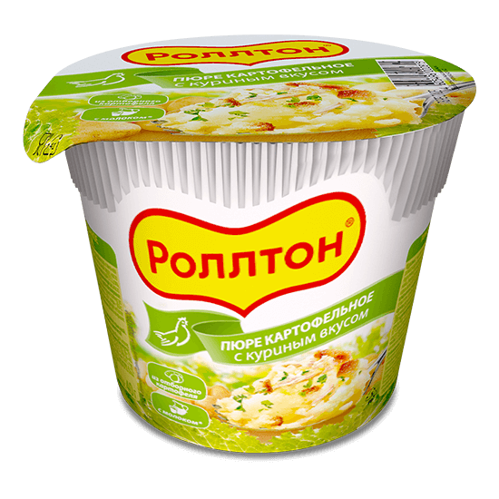 Картофельное пюре Роллтон курица 40гр. Картофельное пюре Роллтон курица 40гр.