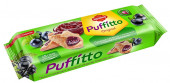 "Puffitto original", печенье слоеное c начинкой «Черная смородина»