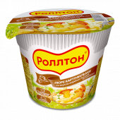 Картофельное пюре Роллтон лисички со сметаной 40гр. Картофельное пюре Роллтон лисички со сметаной 40гр.