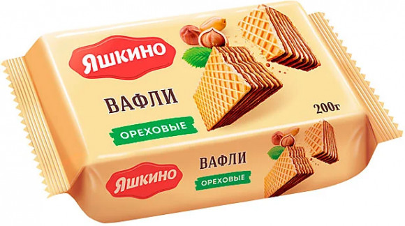 "Яшкино", вафли ореховые "Яшкино", вафли ореховые