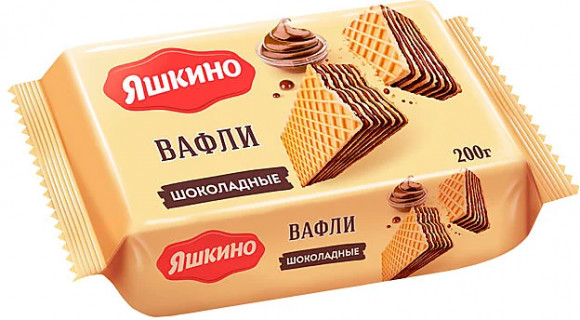 "Яшкино", вафли шоколадные "Яшкино", вафли шоколадные