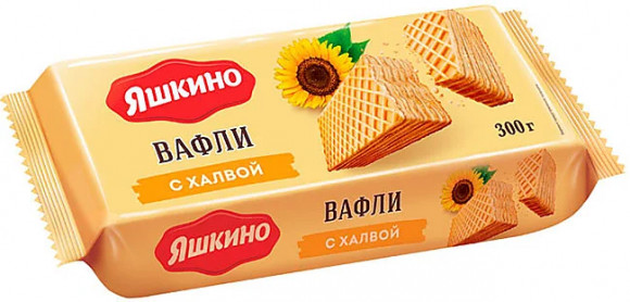 "Яшкино", вафли с халвой "Яшкино", вафли с халвой