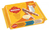 "Яшкино", вафельные трубочки со вкусом сгущенного молока