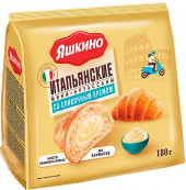 "Яшкино", мини-круассаны со сливочным кремом "Яшкино", мини-круассаны со сливочным кремом