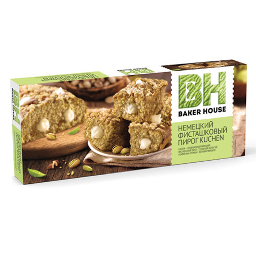 ФИСТАШКОВЫЙ ПИРОГ BAKER HOUSE KUCHEN ФИСТАШКОВЫЙ ПИРОГ BAKER HOUSE KUCHEN