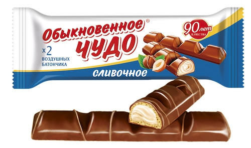 Батончик «Обыкновенное чудо» сливочное Батончик «Обыкновенное чудо» сливочное