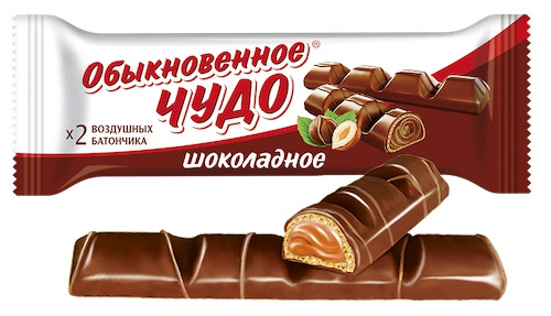 Батончик «Обыкновенное чудо» шоколадное 