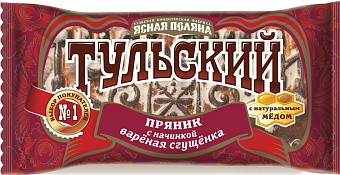 ТУЛЬСКИЙ ПРЯНИК С НАЧИНКОЙ «ВАРЕНАЯ СГУЩЕНКА» ТУЛЬСКИЙ ПРЯНИК С НАЧИНКОЙ «ВАРЕНАЯ СГУЩЕНКА»