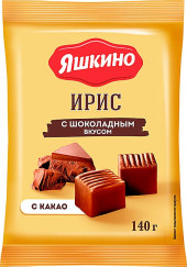 Ирис с шоколадным вкусом "Яшкино" Ирис с шоколадным вкусом "Яшкино"